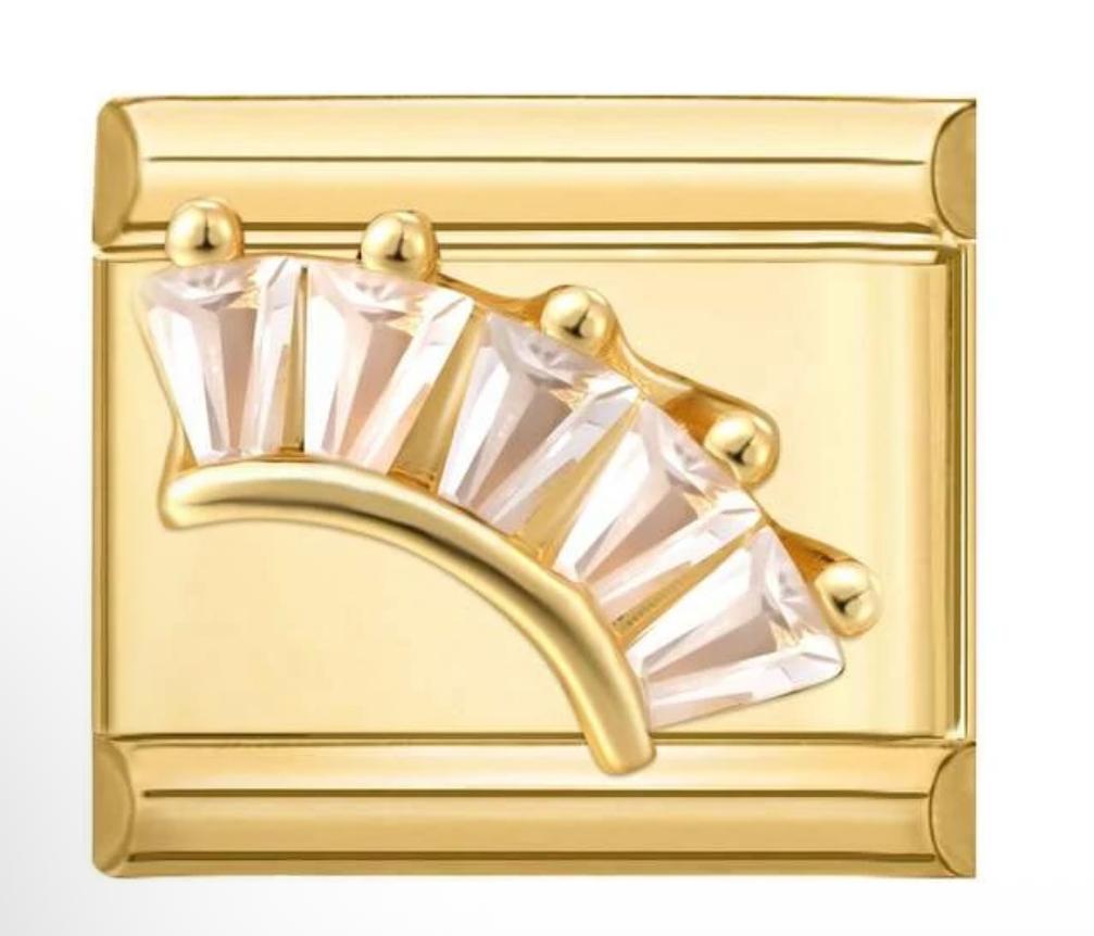 Golden Crown Radiance Charm