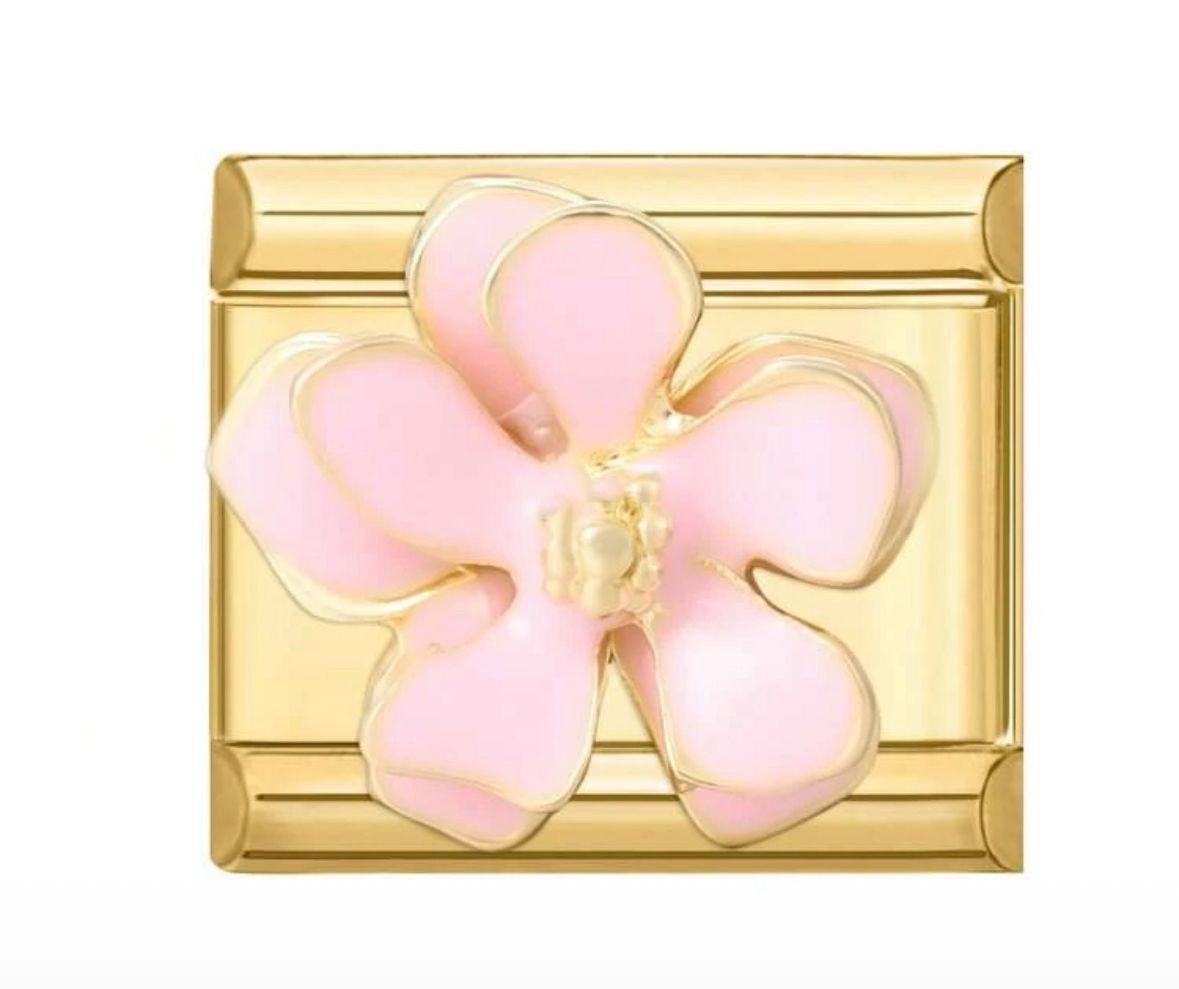Pink Flower Charm