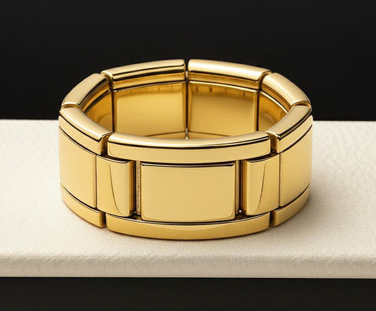 The Gold Charm Ring