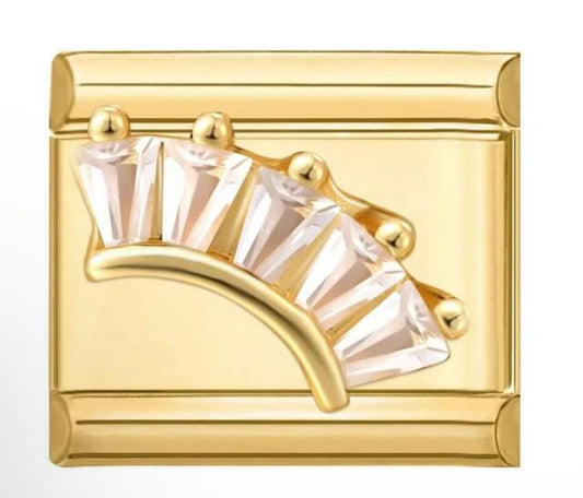 Golden Crown Radiance Charm