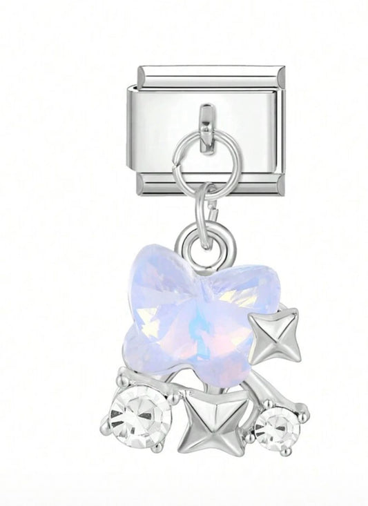Moonlit Moth Dangle