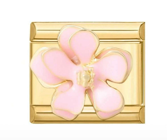 Pink Flower Charm