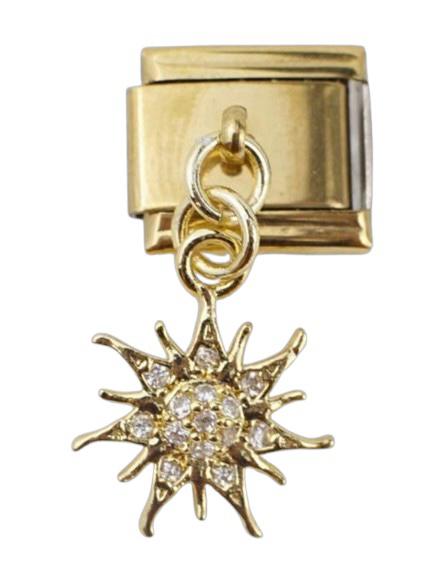 Sparkling Sun Charm